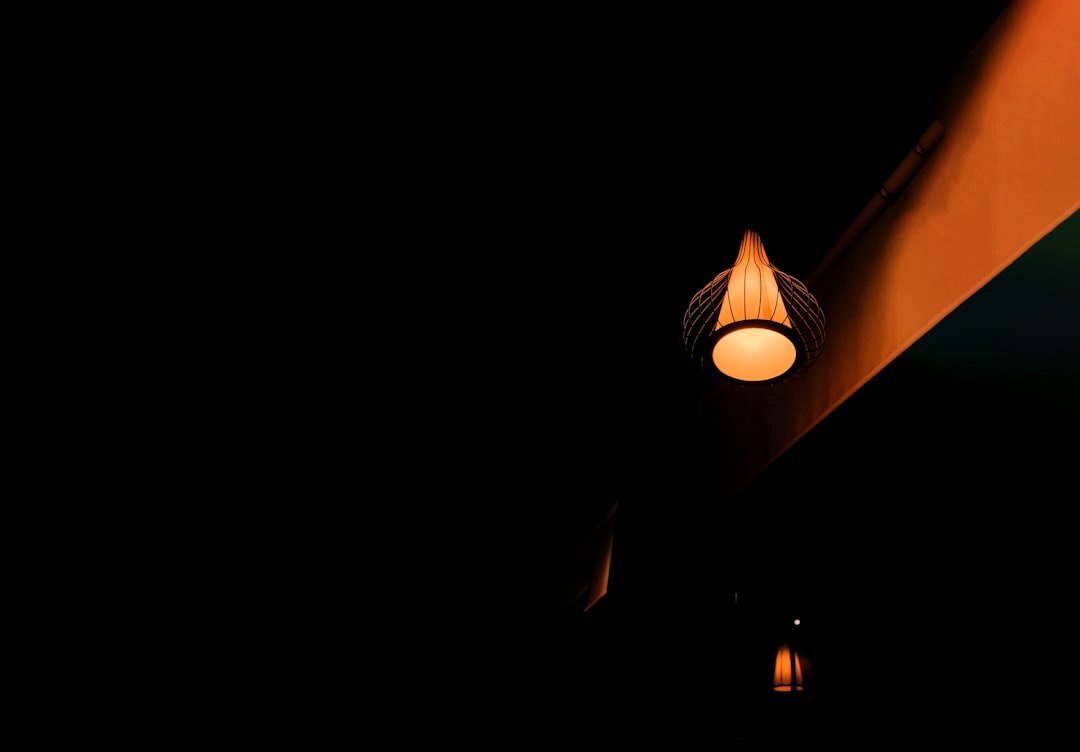 Light bulb idea concept on dark background